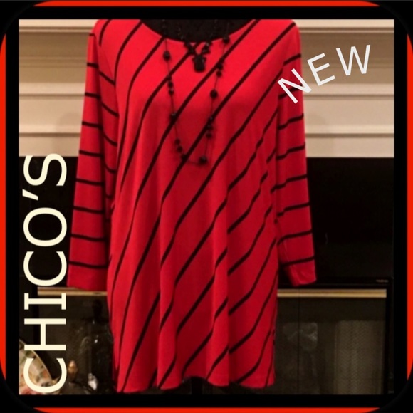 Chico's Tops - ❤️ NWT Chico’s Red Top